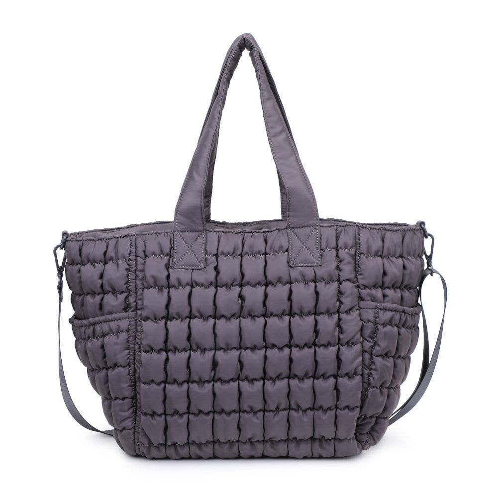 Dreamer - Quilted Puffer Nylon Tote