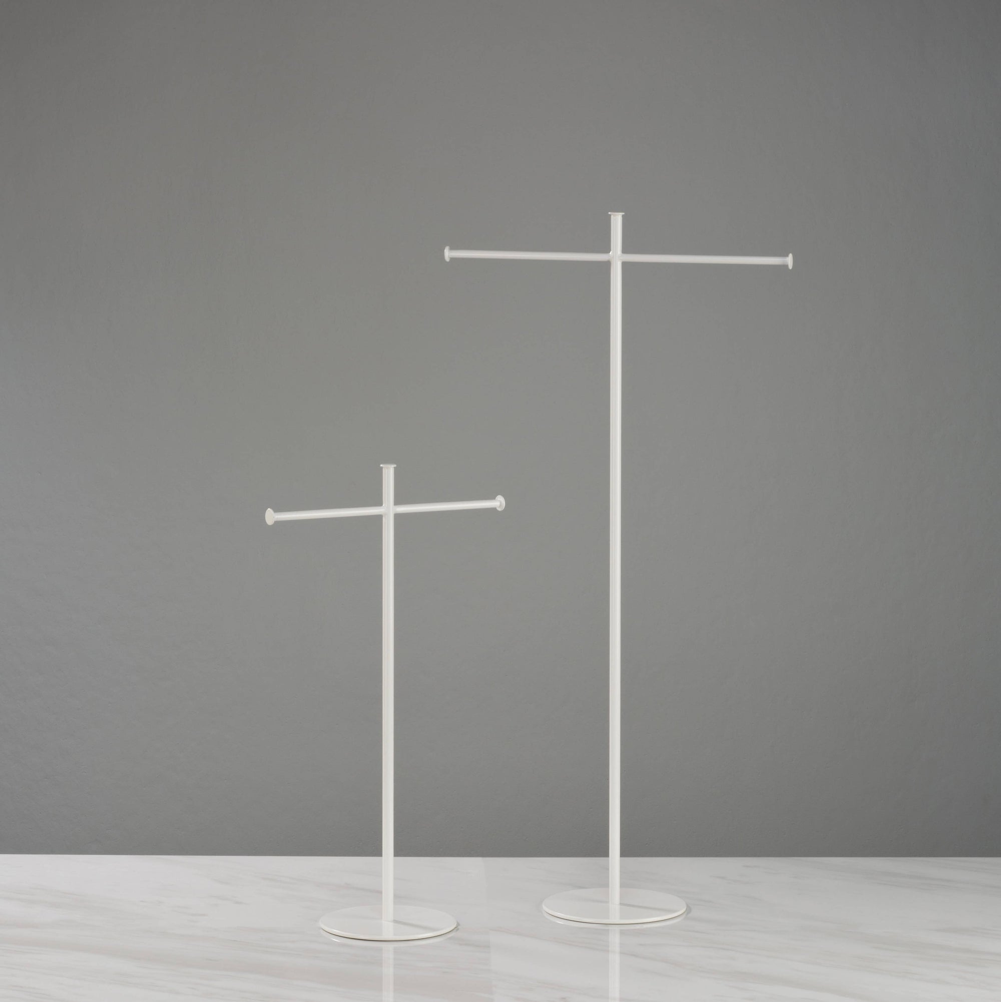 T-Bar Metal Necklace and Scarf Stands