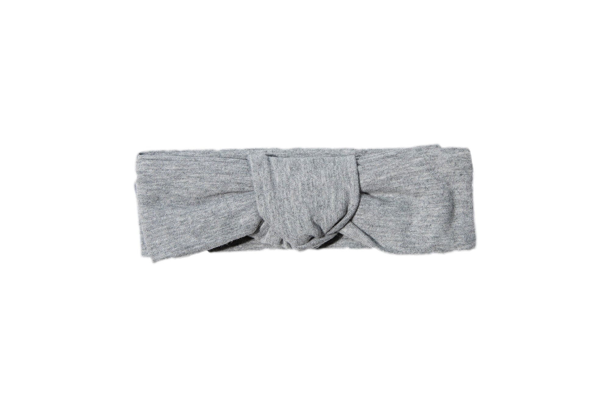 Set-of-4 Organic Cotton Baby Bow in Cocoa, Jet, Heather and Sand