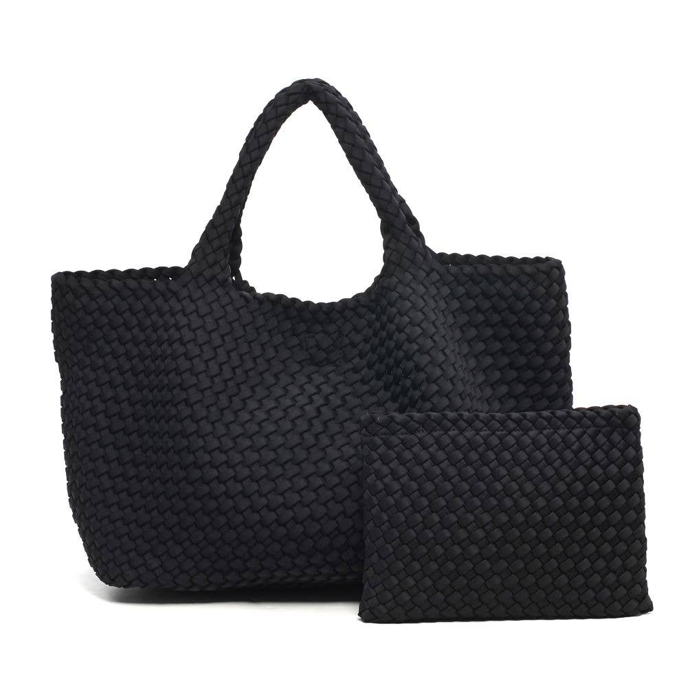 Sky's The Limit - Large Woven Neoprene Tote