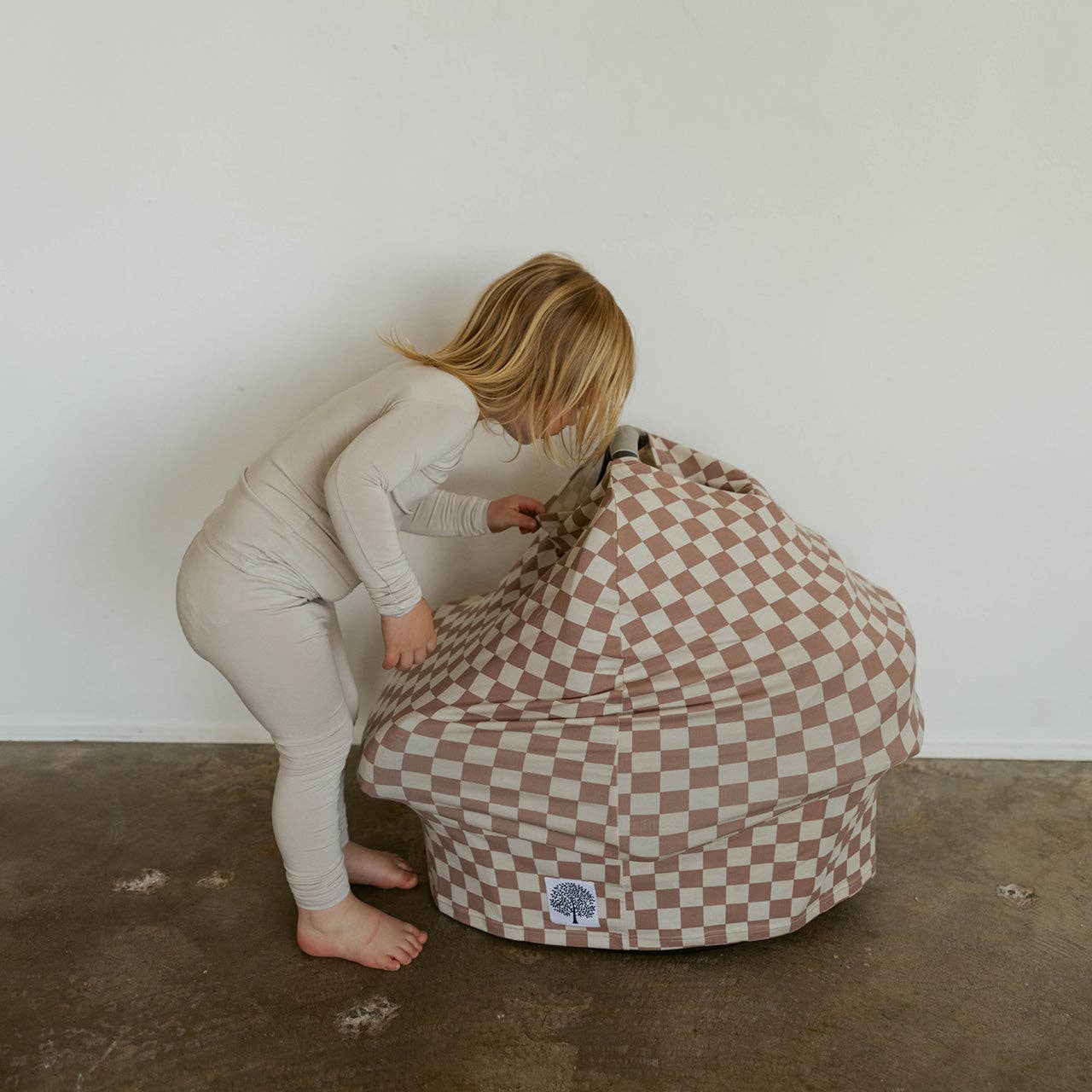 Multi-use Cover, Rosewood Checker