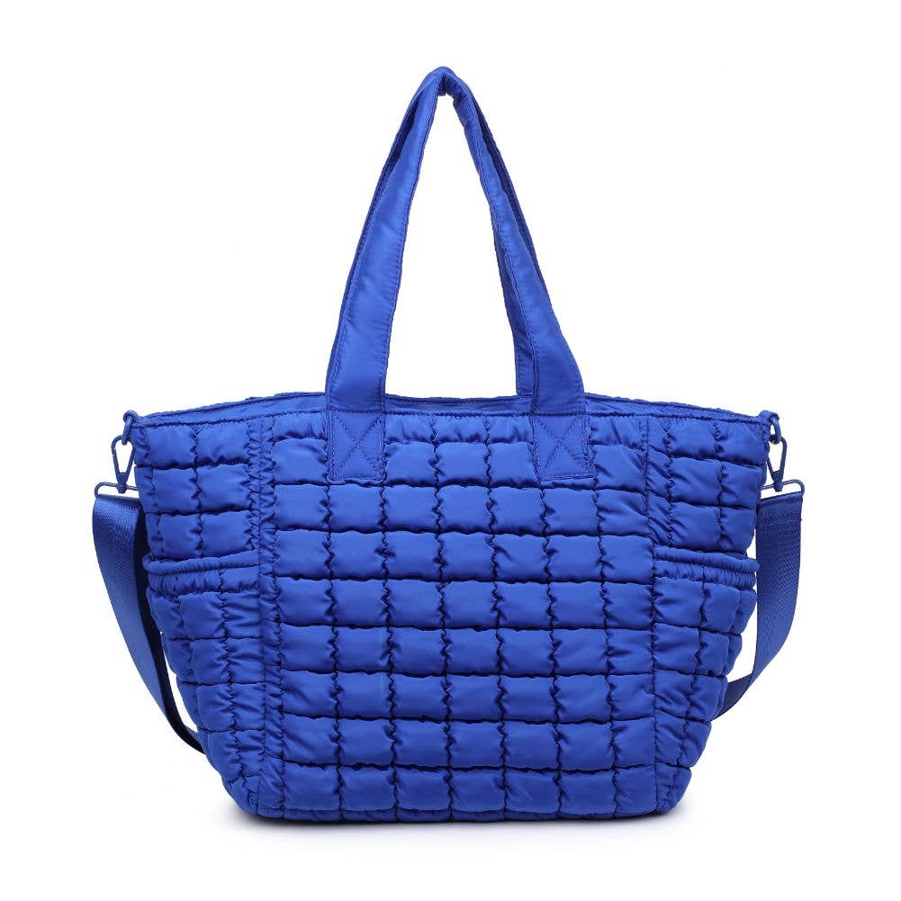 Dreamer - Quilted Puffer Nylon Tote