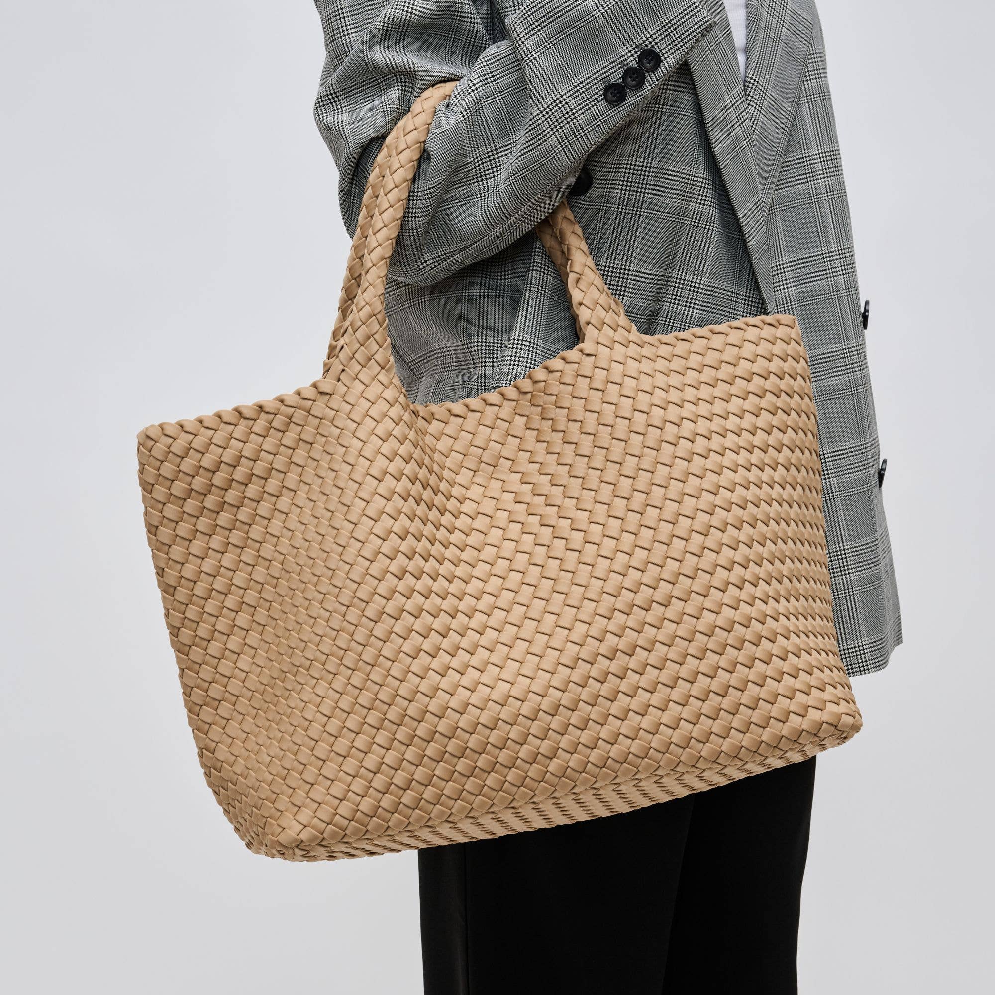 Sky's The Limit - Large Woven Neoprene Tote