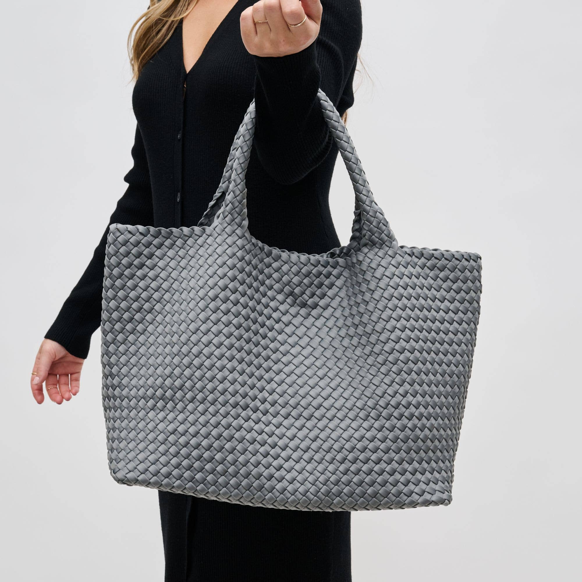 Sky's The Limit - Large Woven Neoprene Tote