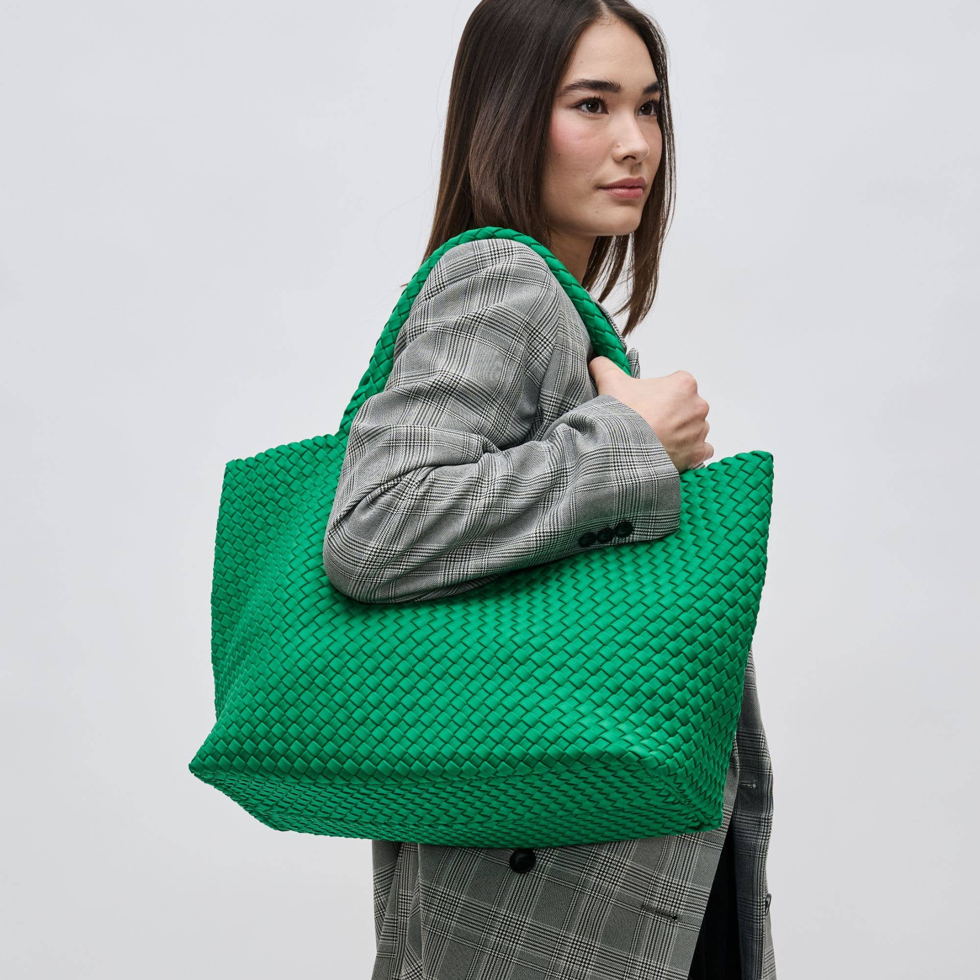 Sky's The Limit - Large Woven Neoprene Tote