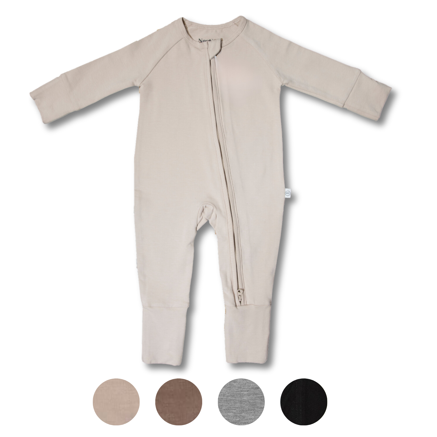 Organic Cotton Long Sleeve Baby Romper