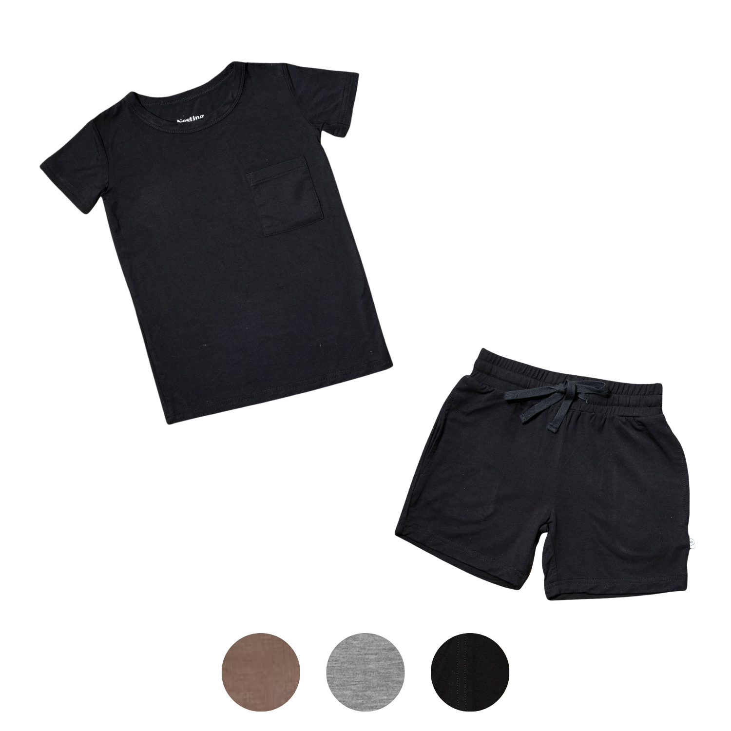 Bamboo Toddler Lounge Set in Jet