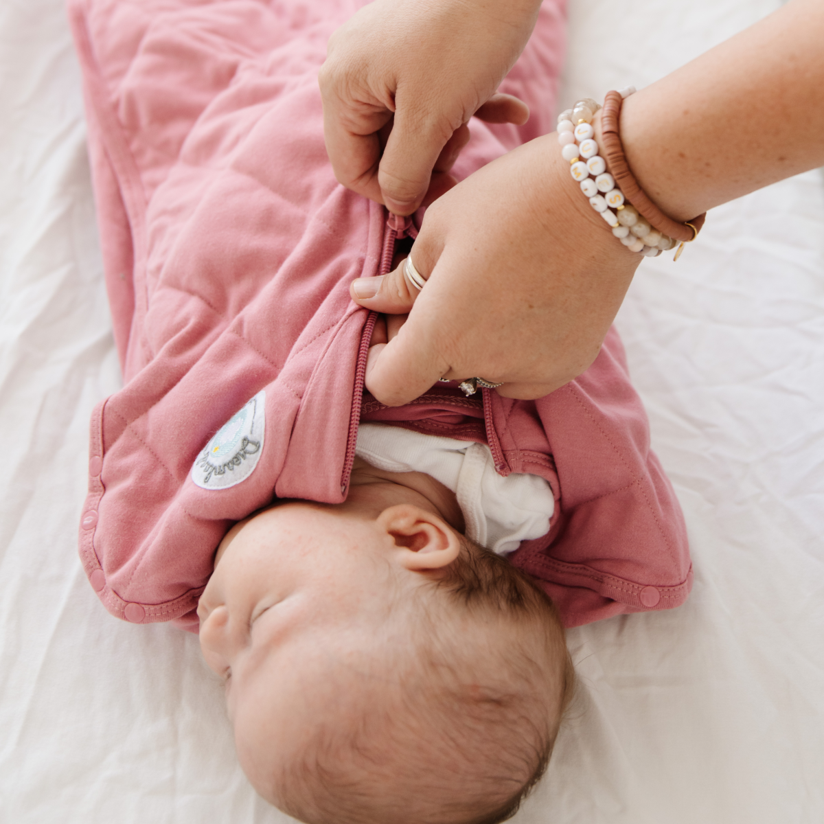 Dream Weighted Sleep Swaddle - Dusty Rose