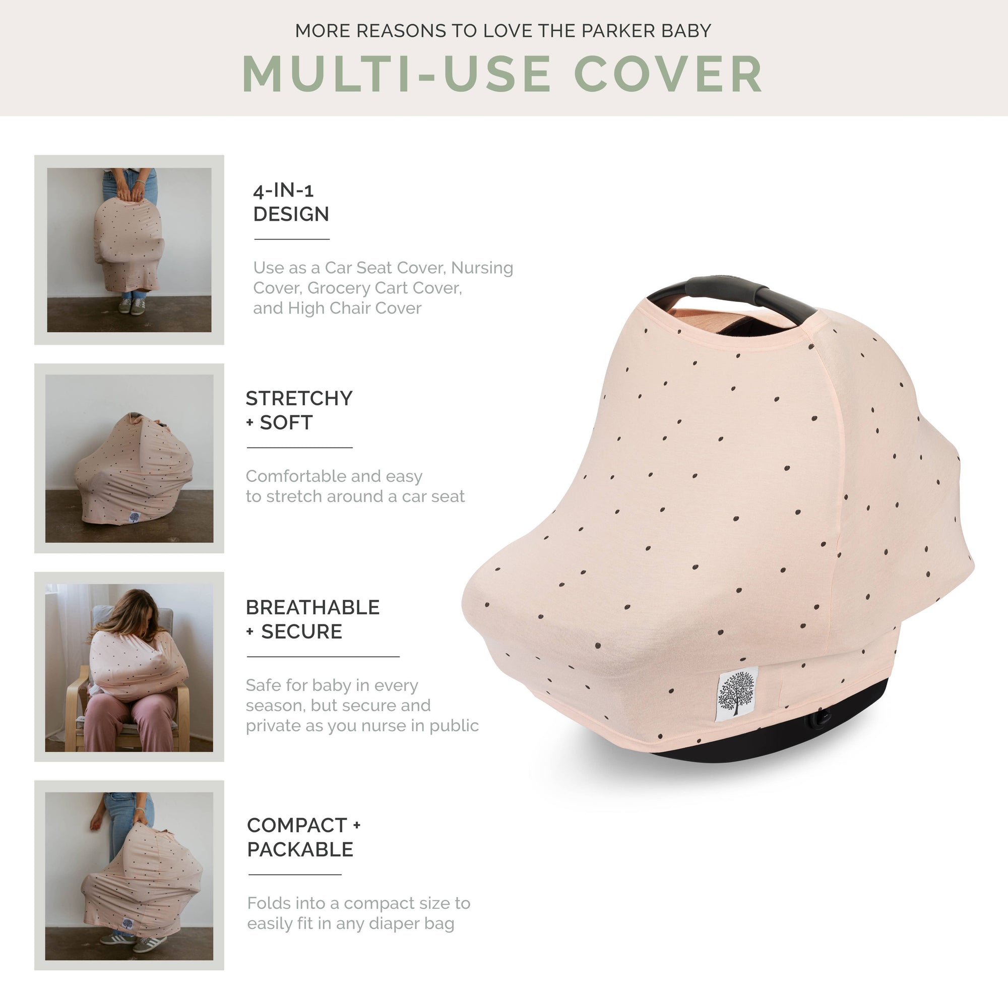 Multi-use Cover, Rosewood Checker