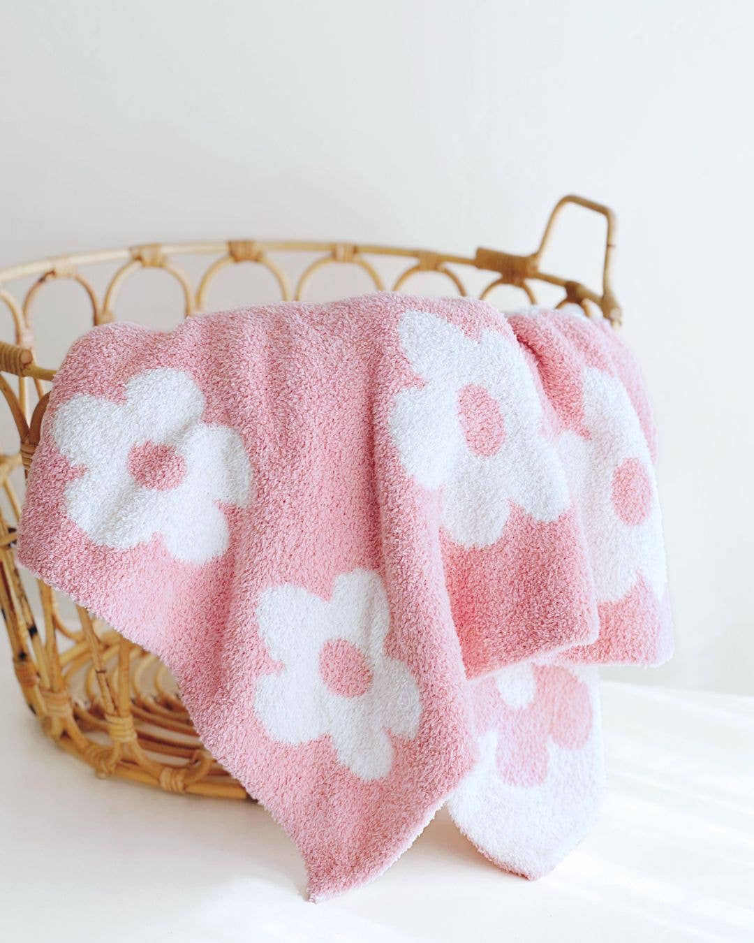Daisy Baby Blanket | Pink